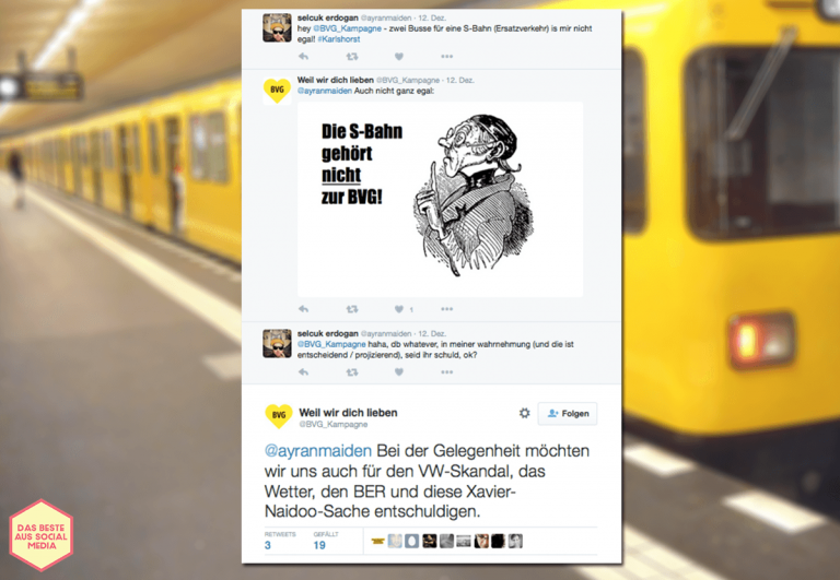 Weil Wir Sie Lieben: Die 10 Ausgefallensten Tweets Der Berliner ...