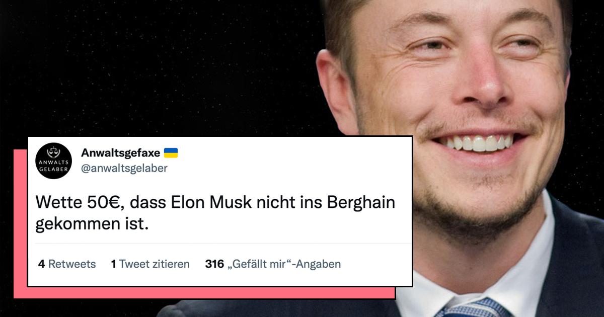 Warum ist Elon Musk nicht ins Berghain gekommen?