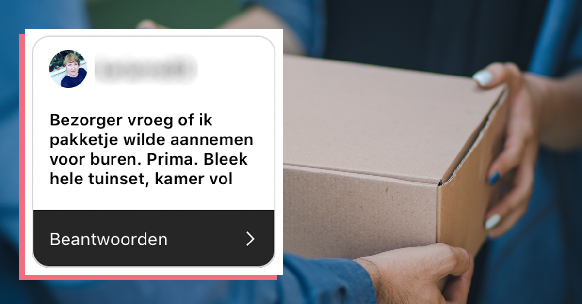 Pakketpret Dit Zijn De Vreemdste Plekken Waar Jullie Je Pakketje Aantroffen 4473