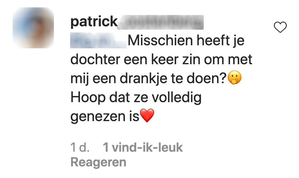 Ouders in de comments