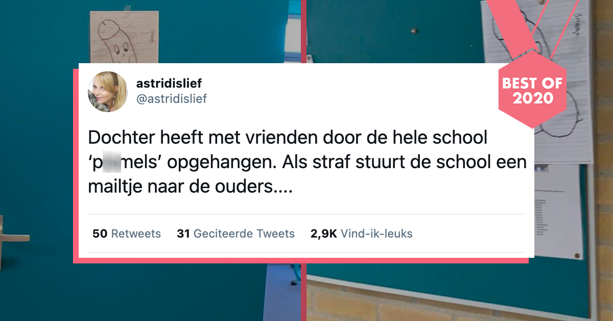 Moeder Laat Twitter Gieren Nadat Dochter Schoolstraf Krijgt Om Tekeningen