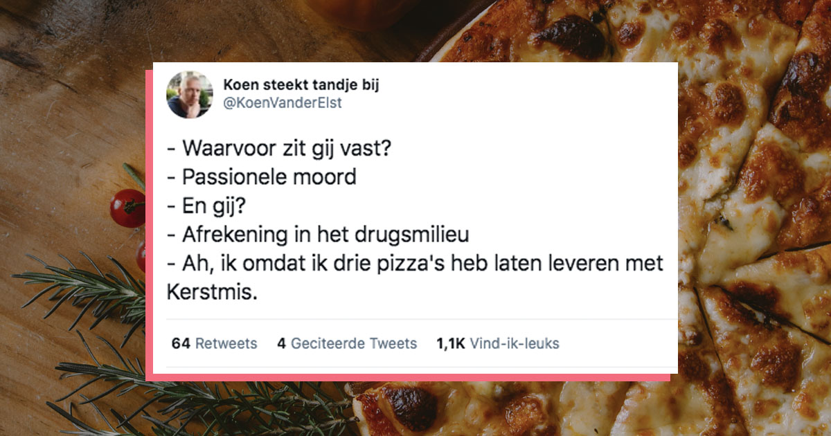 Belgen Gieren Om Controle Op Aantal Bestelde Pizza S Tijdens Feestdagen