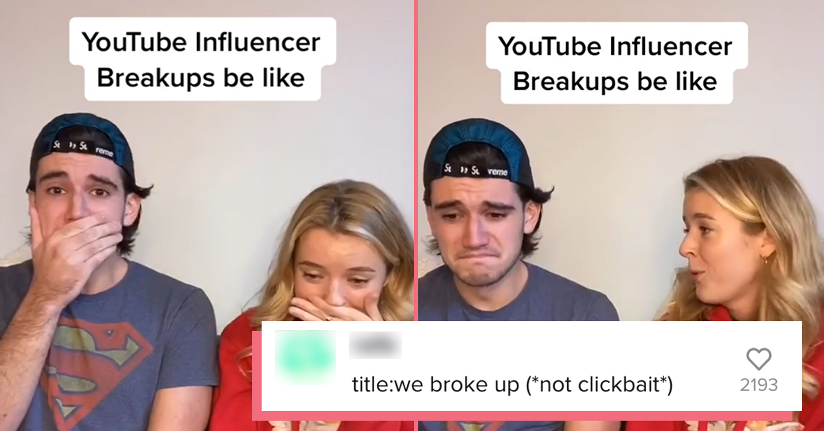 This couple earns an Oscar for imitating typical YouTube break-ups