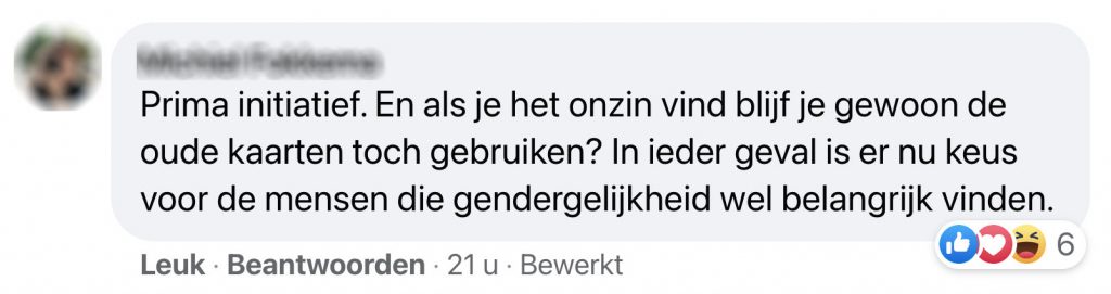 genderloos kaartspel