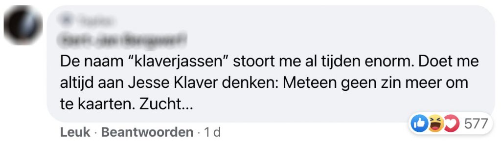 genderloos kaartspel