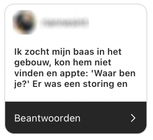 Gênant berichtje naar je leidinggevende