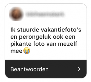 Gênant berichtje naar je baas