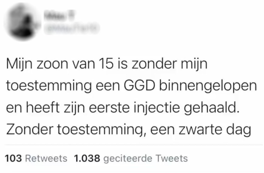 Zoon van 15