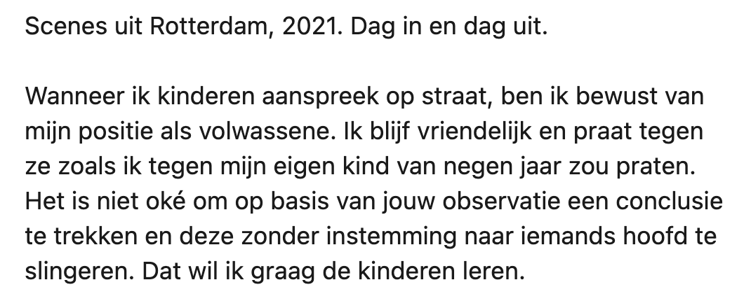 Een post over taal en kinderen