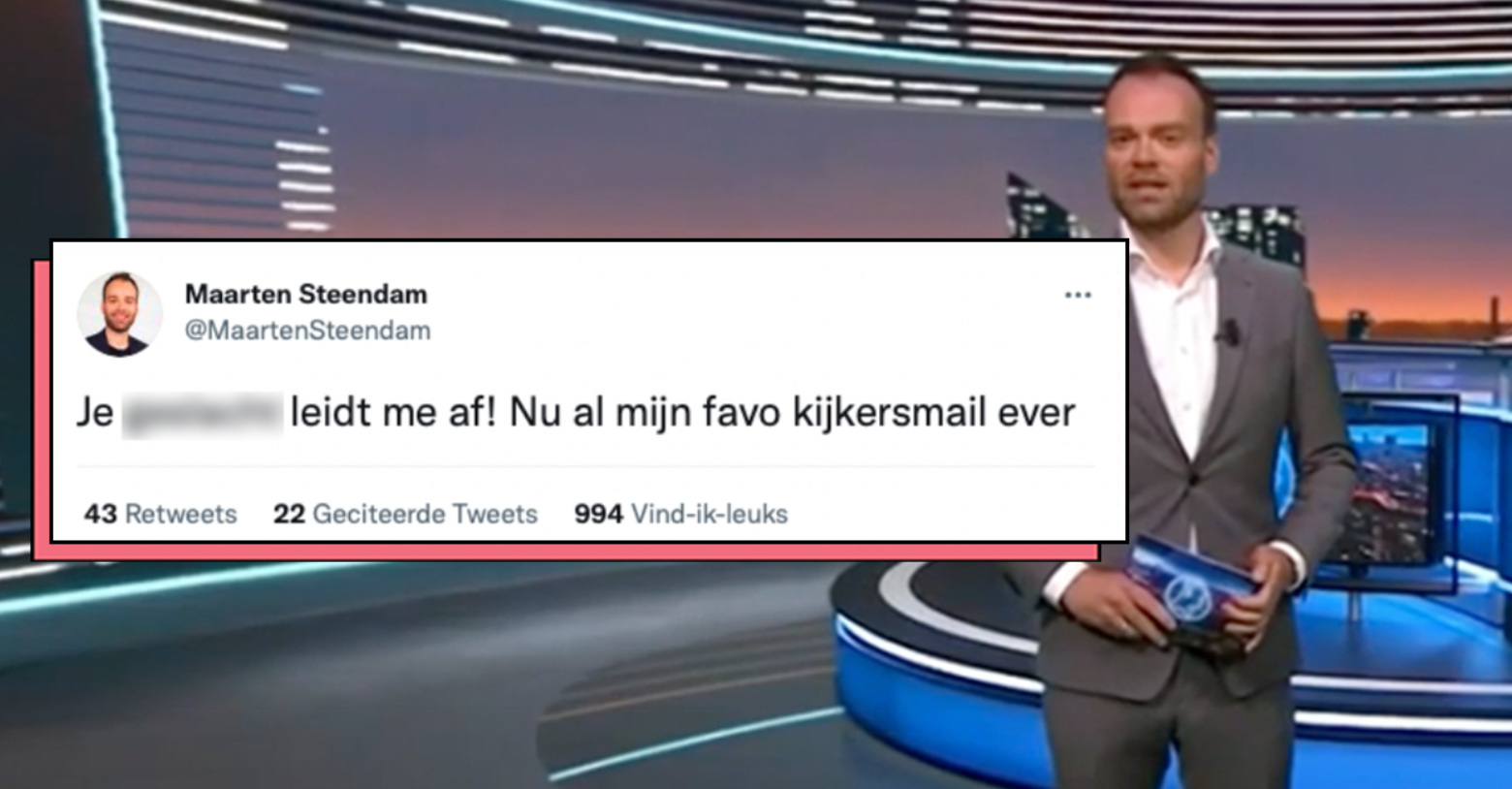 Kijker Stuurt Klacht Over Kruisgebied Van Presentator Hart Van Nederland