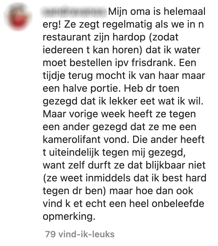 bewijzen dat je het niet altijd van je familie moet hebben