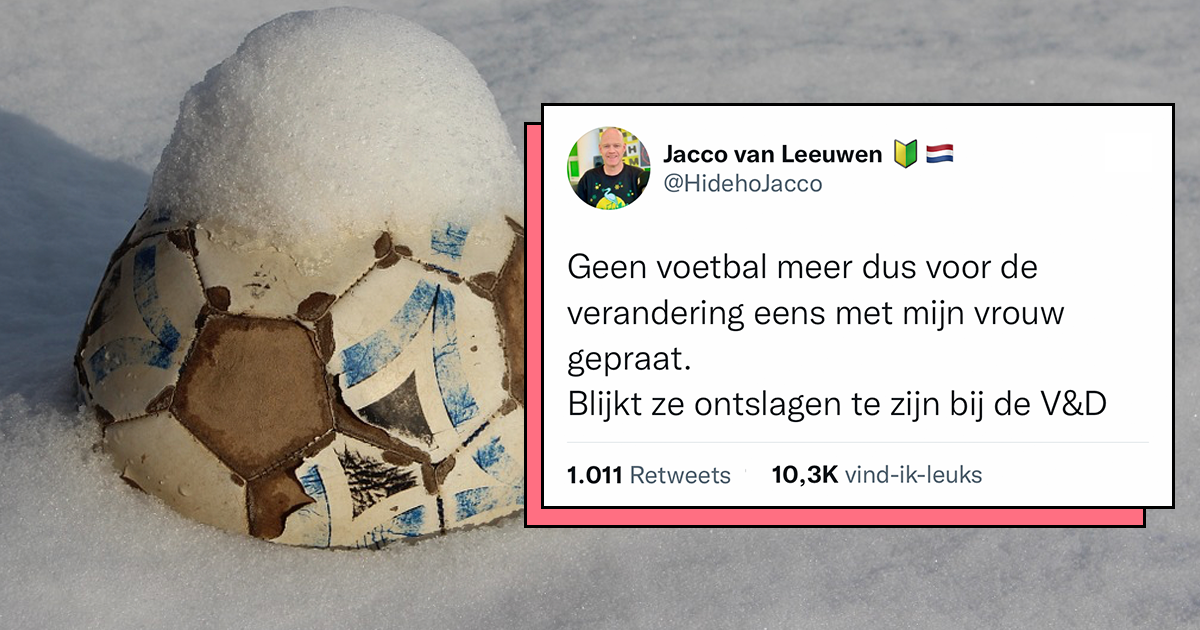 30 beste social posts over voetbal om de winterstop mee door te komen