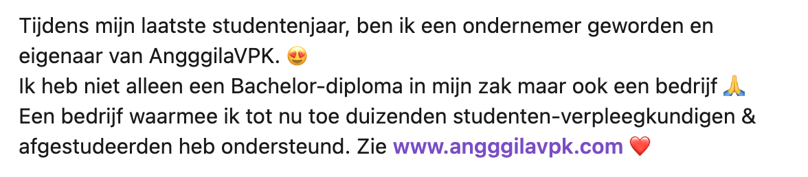 Angila heeft boodschap voor leraren die zeiden dat ze het niet zou halen