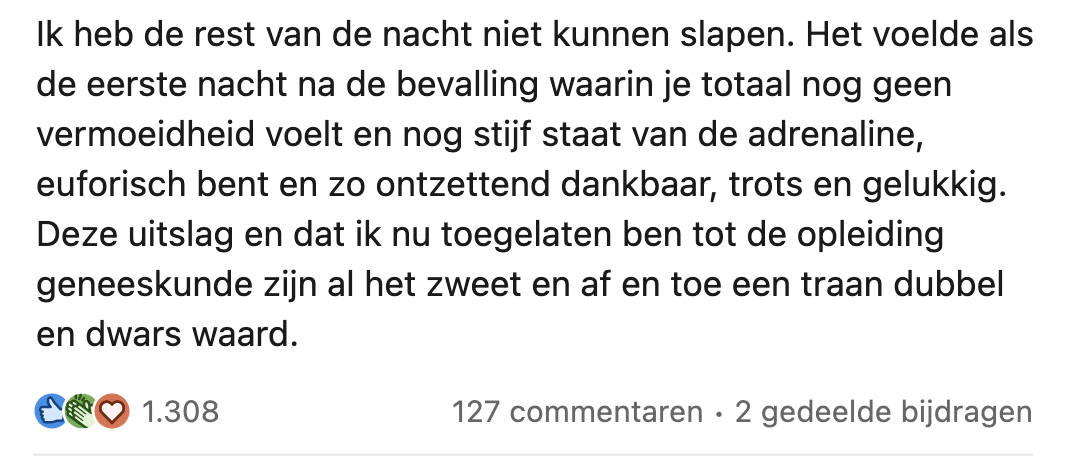 37 jaar en toch nog geneeskunde studeren