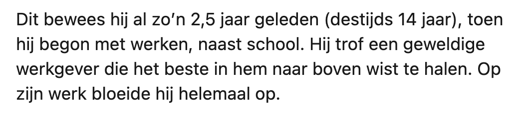 Finn kreeg havo/vwo-advies maar kiest voor bbl