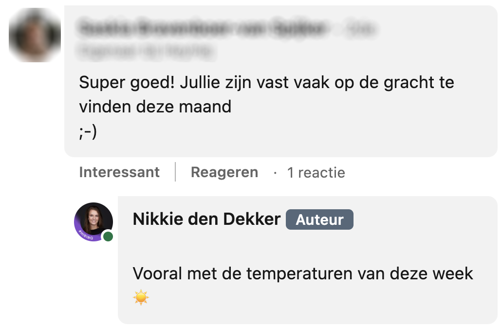 Nikkie laat haar werknemers in augustus om 14.00 uur afsluiten