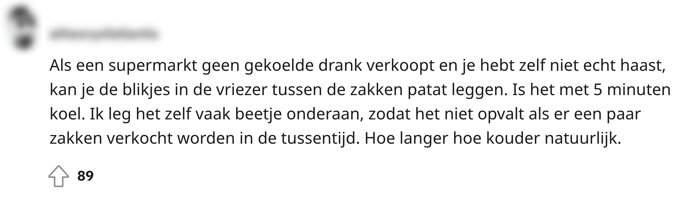 gekoeld drankje