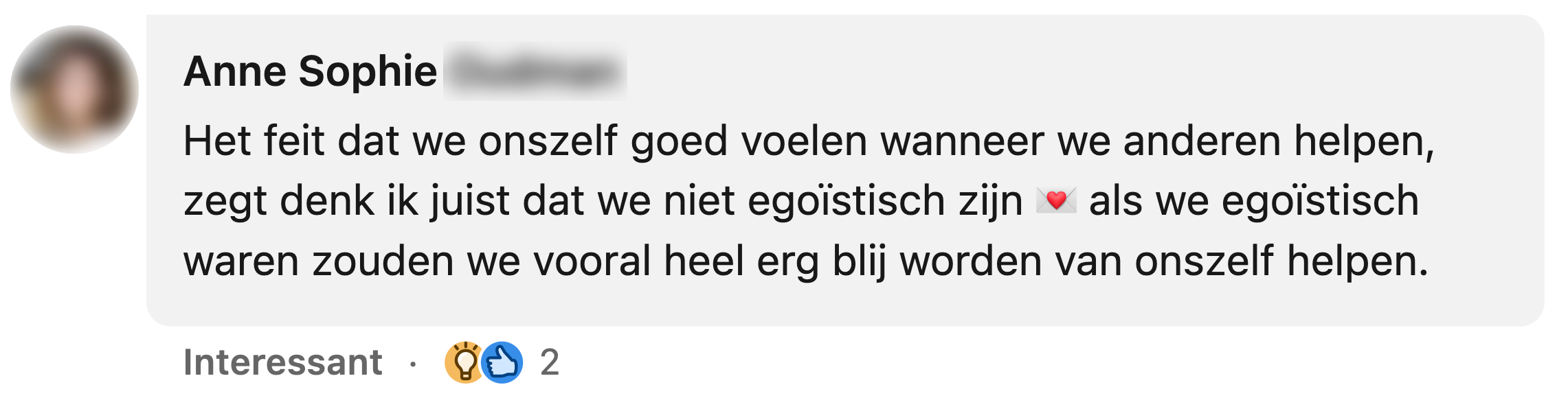 linkedin comment 3 goede daad