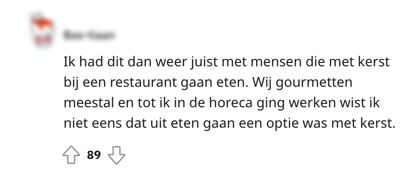 a uit eten