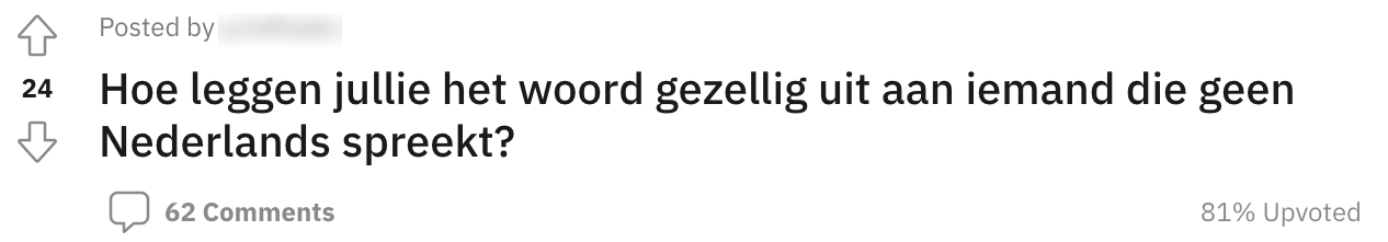 gezellig