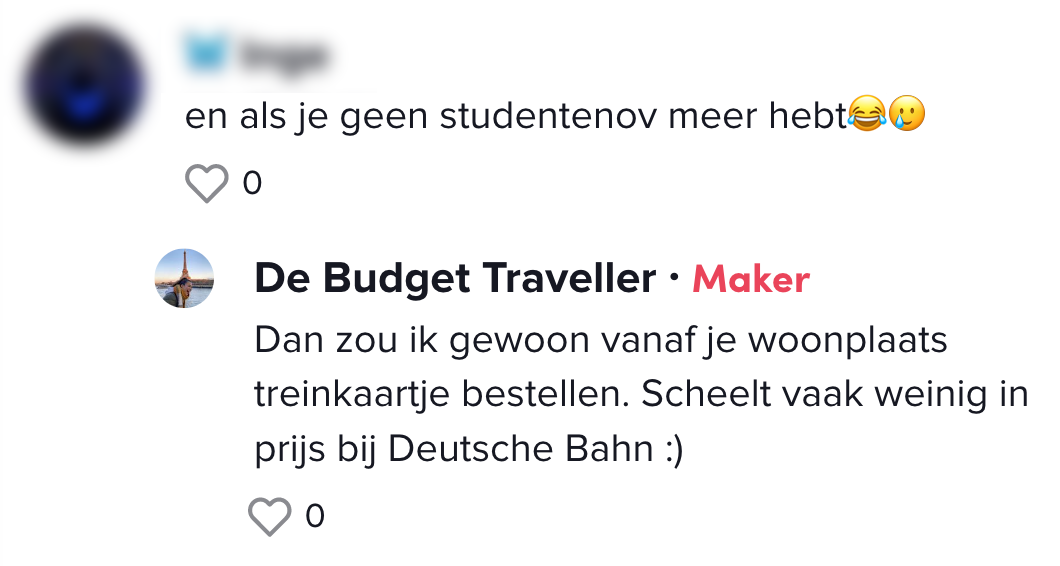 de budget traveller