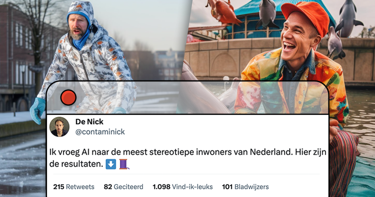 AI Genereert Hoe Inwoners Van Nederlandse Steden Eruit Zien