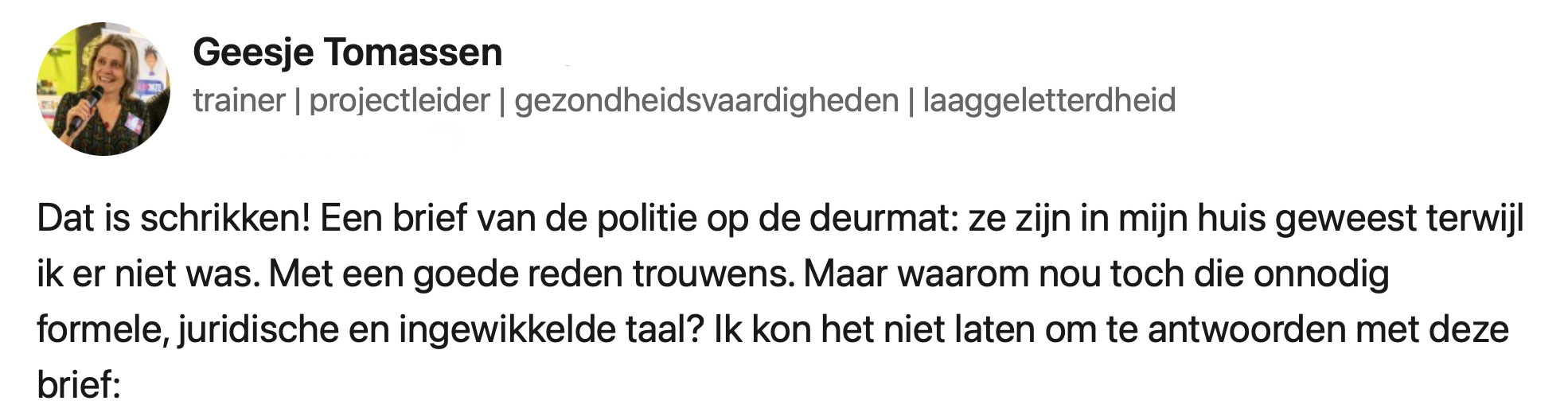 politie