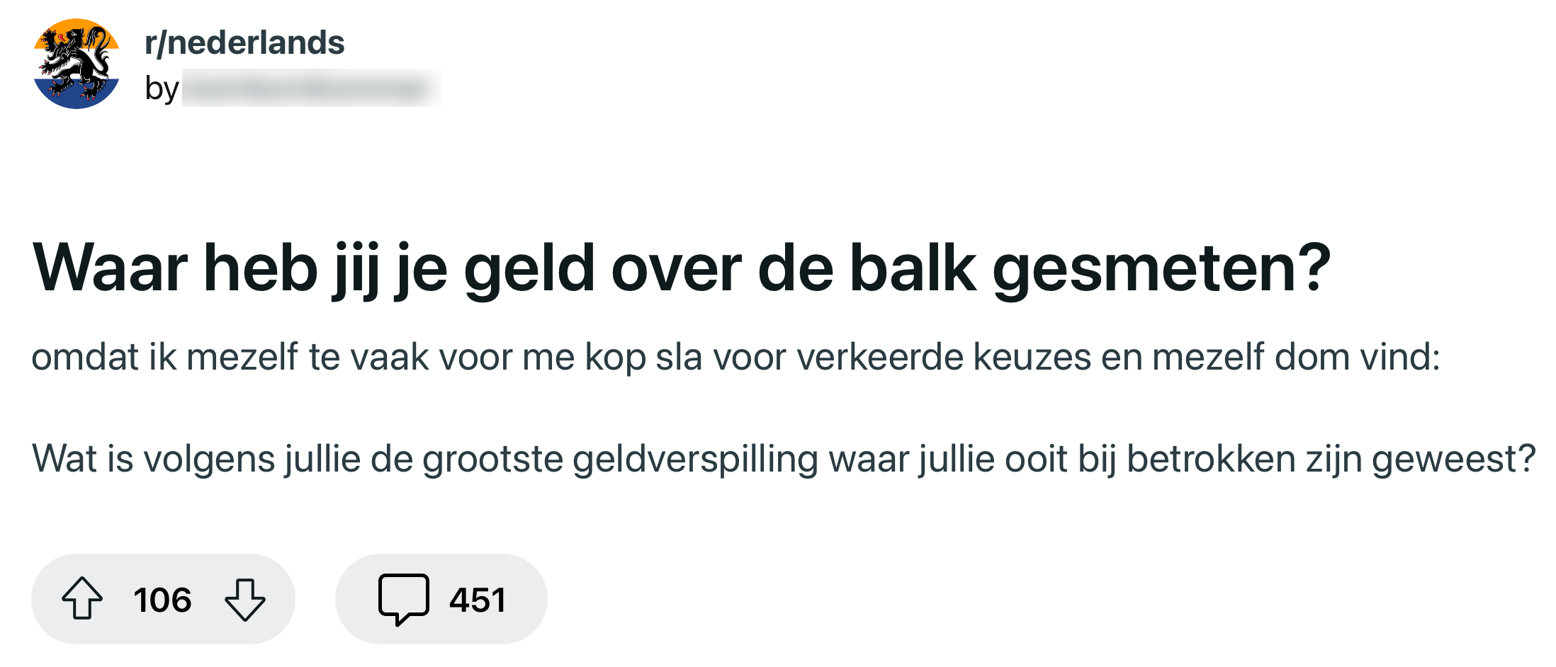 geldverspilling