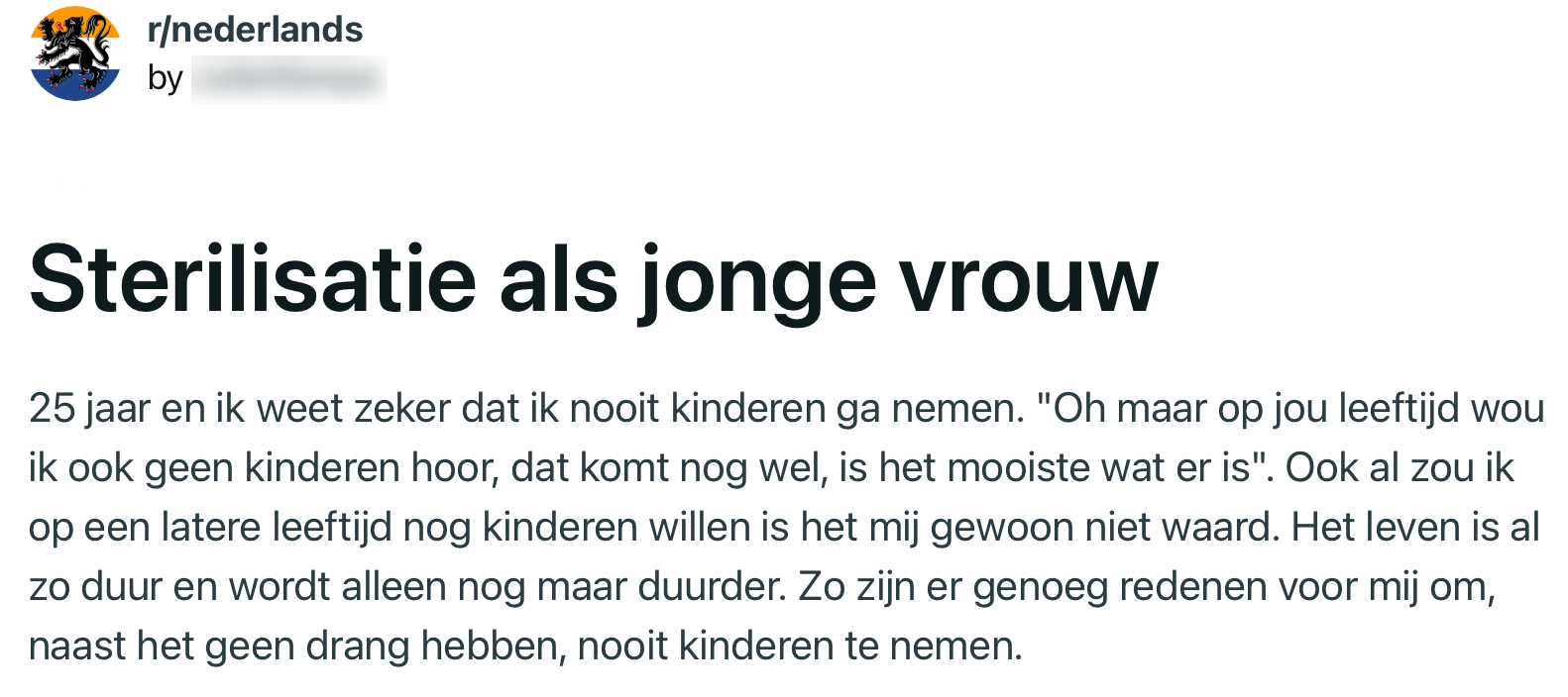 sterilisatie