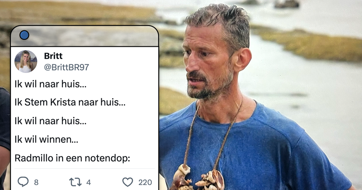 Expeditie Robinson 'gore rat' op beestachtige eilandraad