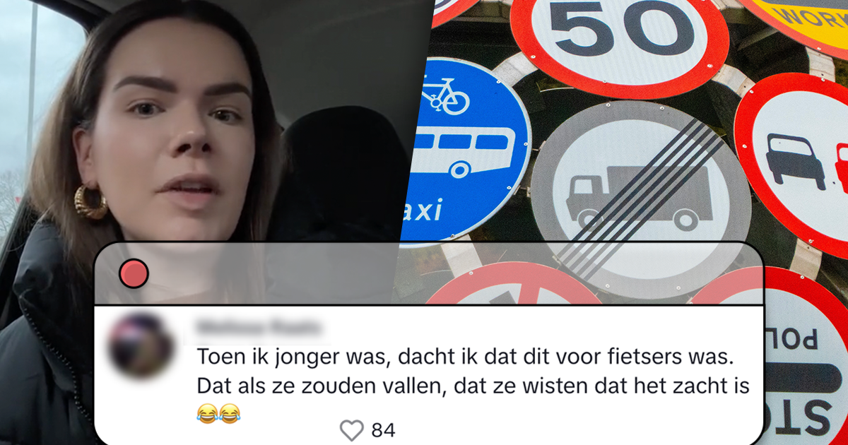 Dit verkeersbord zorgt voor een hoop verwarring