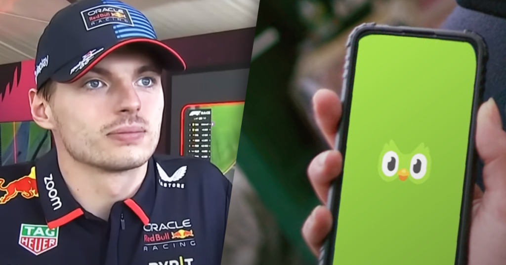 duolingo max verstappen zonder