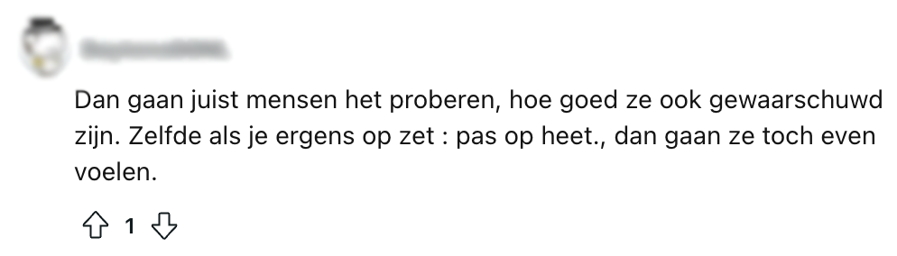 waarschuwing