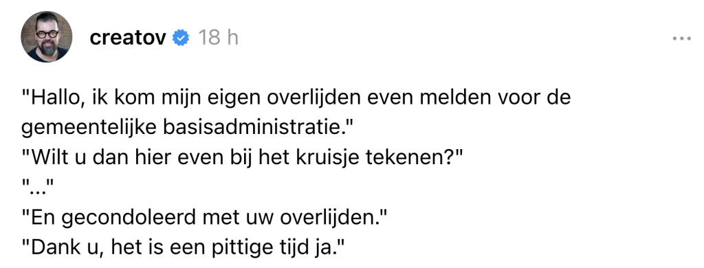 overlijdensverklaring