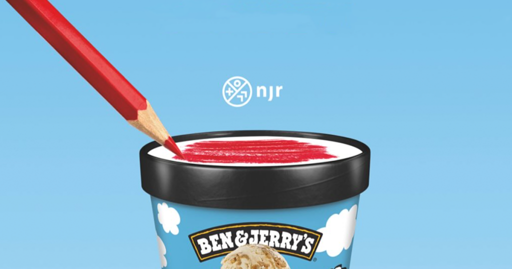 ben en jerry's zonder