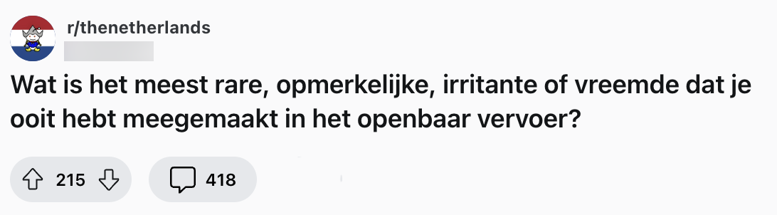 openbaar vervoer