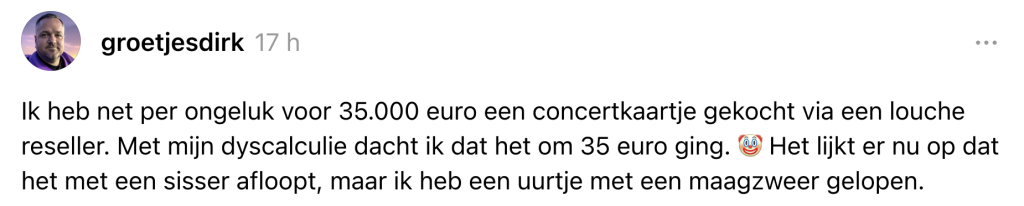 concertkaartje