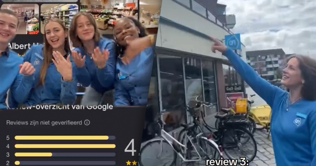 Albert Heijn Google review