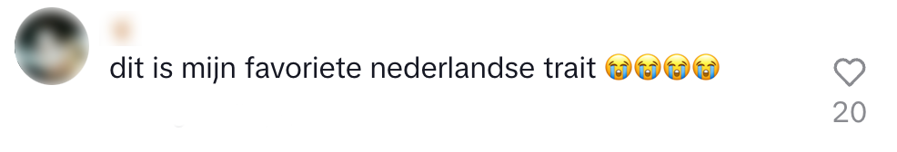 "dit is mijn favoriete nederlandse gewoonte"