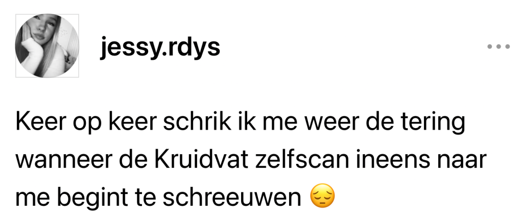 Kruidvat zelfscan