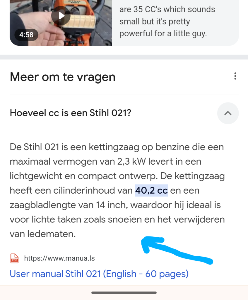 Google kettingzaag