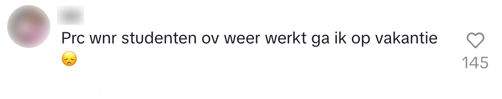 "precies wanneer studenten-ov weer werkt ga ik op vakantie"