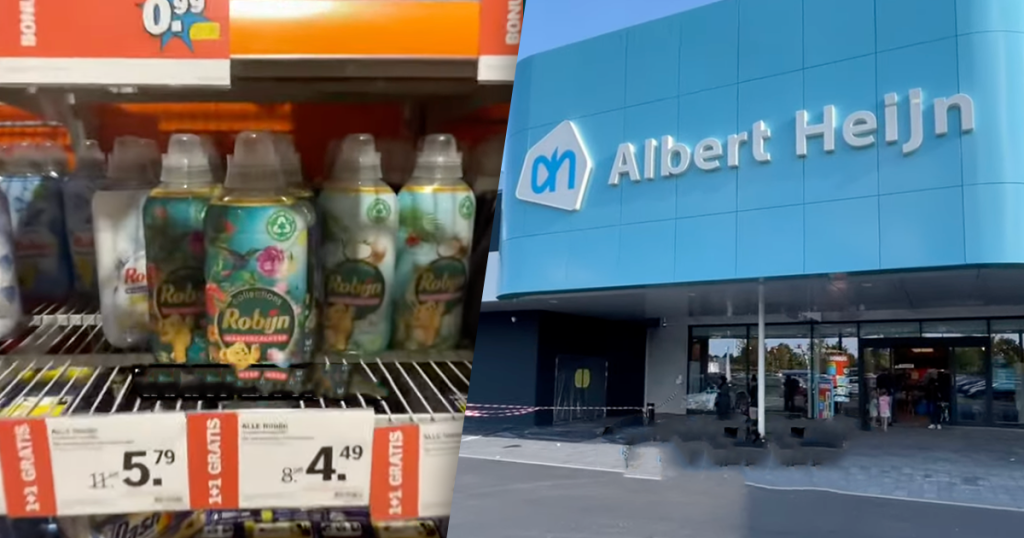 Albert heijn wasmiddel supermarkt