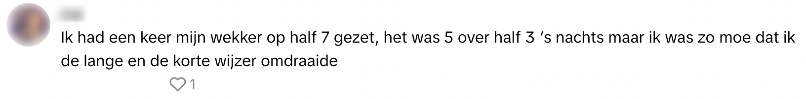 ochtend