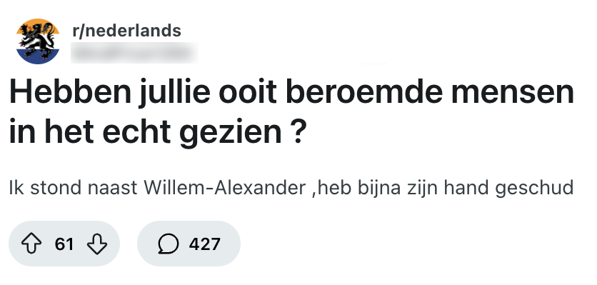 bekendheden