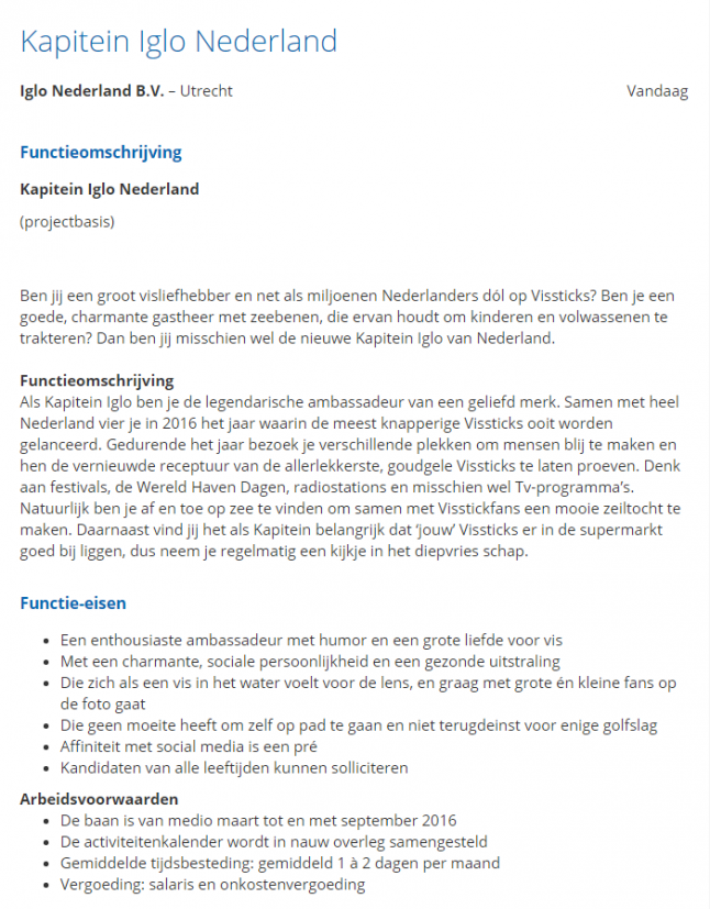 vacature_iglo