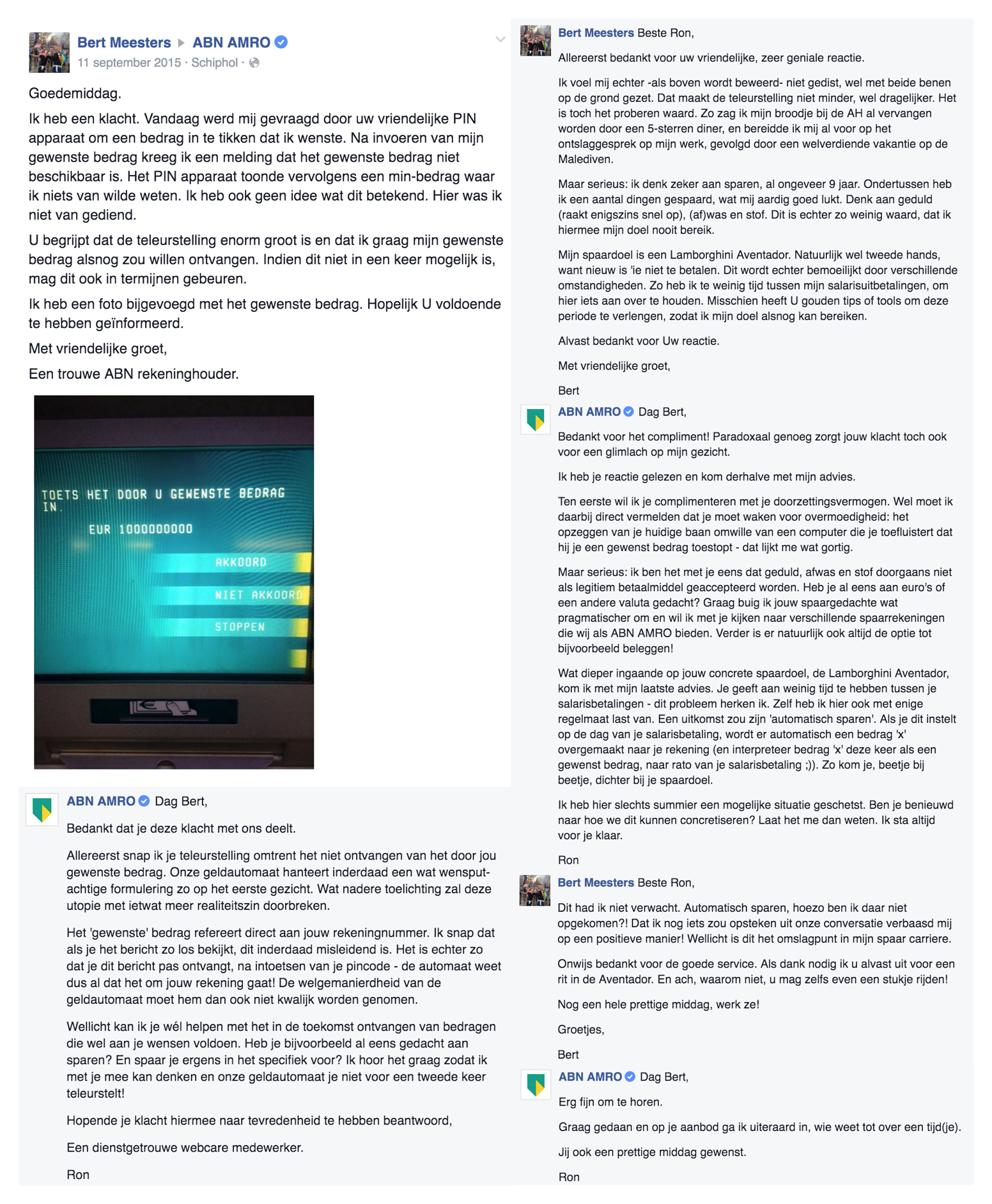 Webcare - ABN AMRO