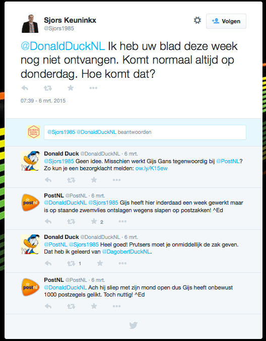 reactie_donaldduck_postnl_gijsgans