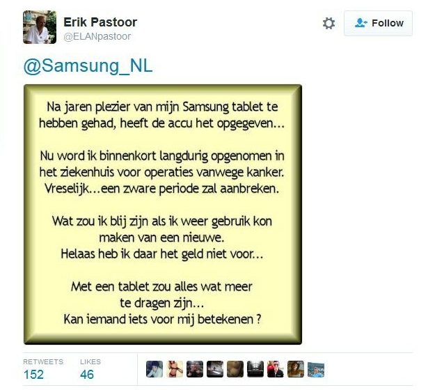 goede daad Samsung