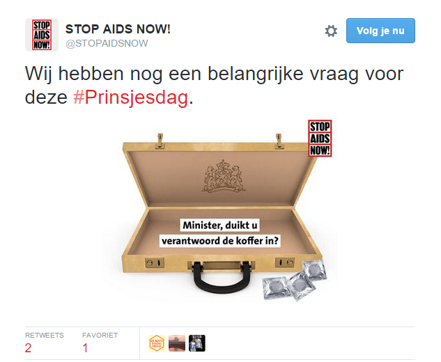 inhaker_stopaidsnow_prinsjesdag